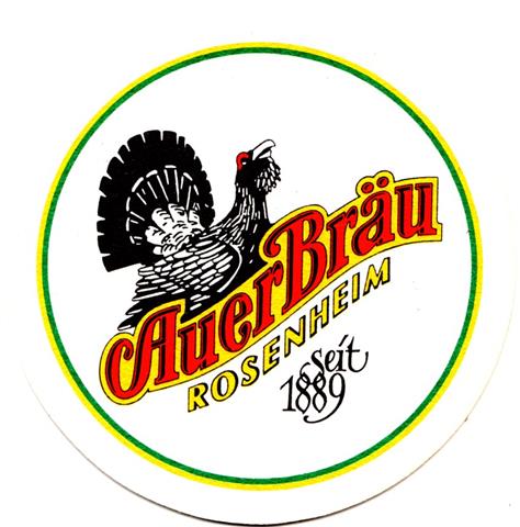 rosenheim ro-by auer veranst 1-3a (rund215-seit 1889-grngelber rahmen)